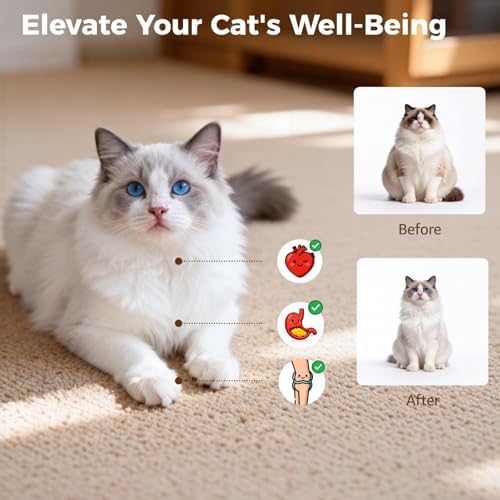 Interactive Cat Puzzle Feeder, Slow Feeder Cat Treat Puzzle, Food Dispensing Stimulation Toy with Detachable Lid, 2 Adjustable Difficulty Modes for Kittens Mental Stimulation (Green) - Image 3