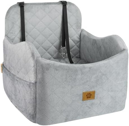 Dog Car Seats for Small Dogs Up to 35 lbs,Machine Washable Dog Booster Seat by Ishineon