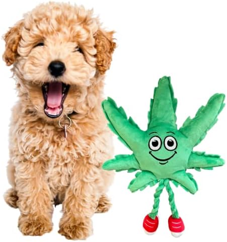 MJ and Mary Jane Weed Leaf 420 Dog Toys - Image 2