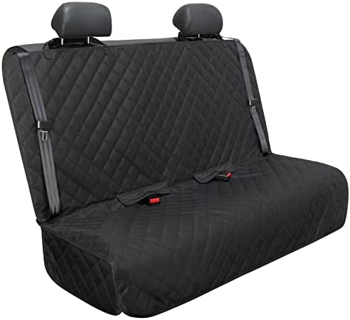 VIEWPETS Bench Car Seat Cover Protector, Waterproof Heavy-Duty, Black by VIEWPETS