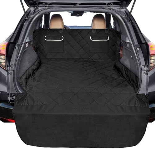 F-color SUV Cargo Liner for Dogs - Heavy Duty Cargo Cover for Mid-Size SUVs by F-color