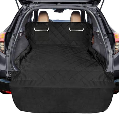 F-color SUV Cargo Liner for Dogs - Heavy Duty Cargo Cover for Mid-Size SUVs by F-color