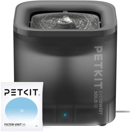 PETKIT Eversweet Solo SE Cat Water Fountain 65oz/1.85L Wireless Pump by Unknown
