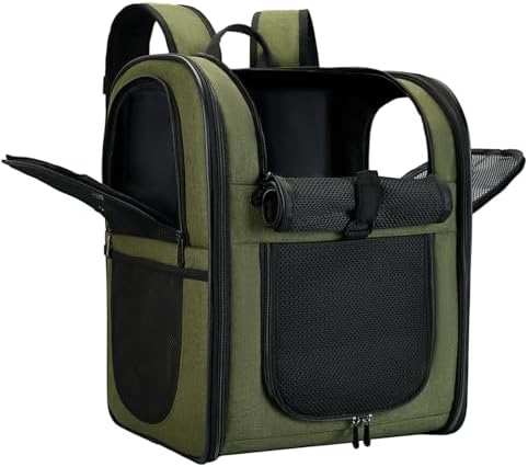 Apollo Walker Cat Carrier Backpack for Small Dogs and Cats Up to 18 lb by apollowalker