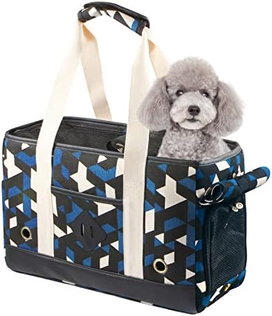 Pet Travel Carrier Purse Bag TSA Airline Approved for Small Dogs and Cats by BETOPHOUSE