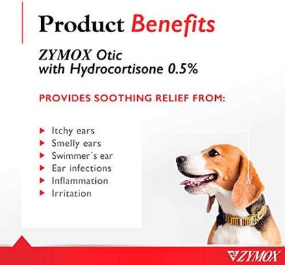 ZYMOX Enzymatic Ear Solution with 0.5-Percent Hydrocortisone - Image 3