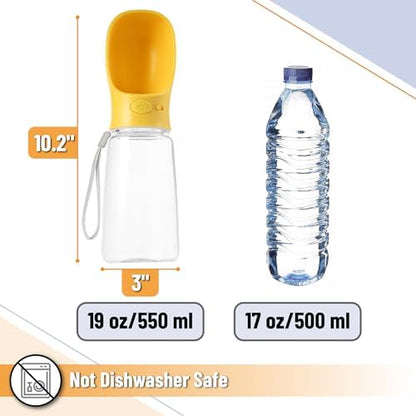 Mr. Pen- Portable Dog Water Bottle, 19 oz, Large - Image 3
