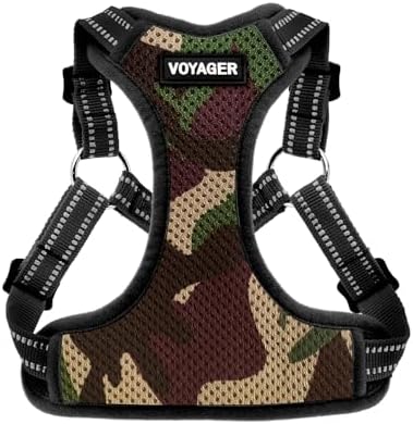 Voyager Step-in Flex Adjustable Dog Harness - Army, Medium by BestPetSuppliesLLC