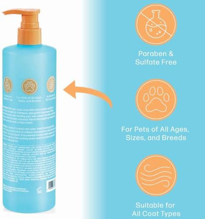 Bliss Pet Manuka Honey Dog Shampoo Conditioner and Detangler, 17 Fl Oz - Image 3