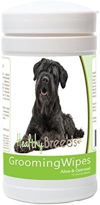 Healthy Breeds Black Russian Terrier Grooming Wipes 70 Count by HealthyBreeds