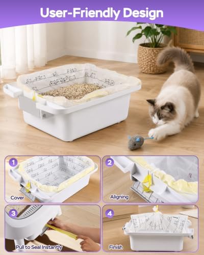 180 Count Cat Litter Bags for Pet Pivot Autoscooper 11/12 Box - Image 4