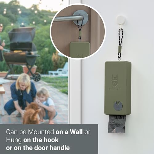 SVD.PET Dog Poop Bag Dispenser, Wall Mount Pet Waste Bag Dispenser Station - Image 4