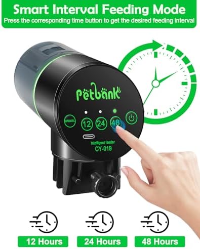 Automatic Fish Feeder for Aquarium Easy Setup & 12/24/48H Interval - Image 4