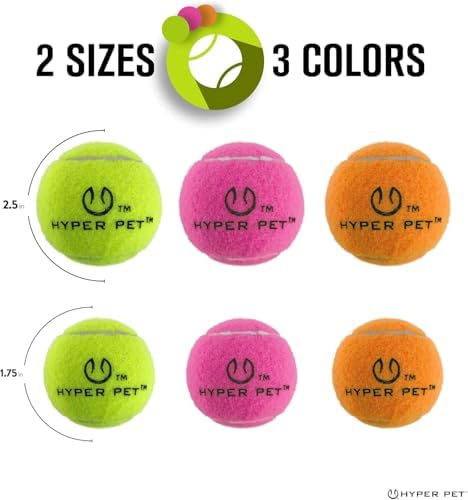 Hyper Pet Mini Extra Small Tennis Balls for Dogs, 1.75 Inch, 4 Pack, Green - Image 5