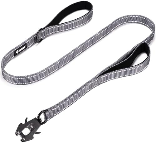 GEIT 2 Padded Handles Heavy Duty Dog Leash for Small Medium and Large Dogs by GEIT
