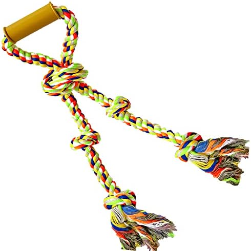 Extra Large Dog Rope Toys for Aggressive Chewers, Tug of War, Durable, Heavy Duty, XL Dog Chew Rope by Fejapa
