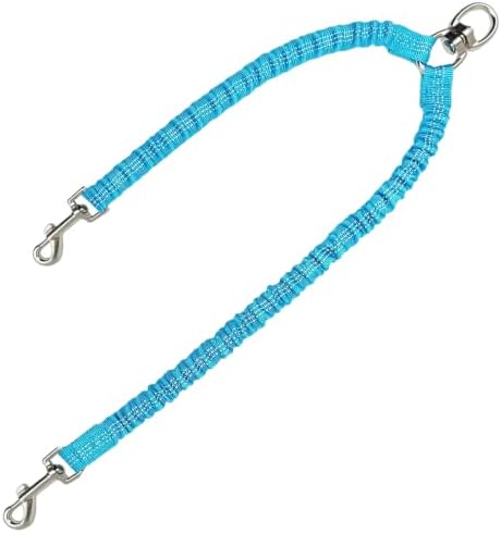Double Dog Leash Coupler, Different Length Splitter for 2 Dogs by YUCFOREN