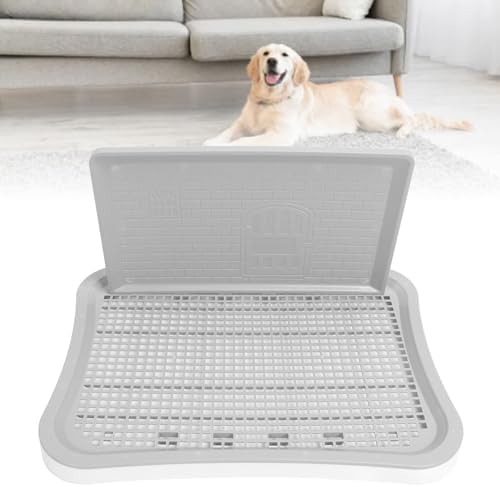 Semme Dog Training Toilet Portable Mesh Potty for Pets Large Small Medium (White) - Image 3