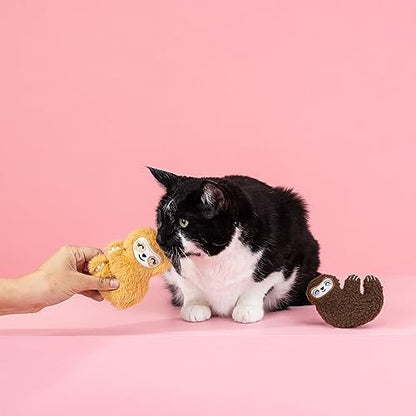 Fringe Studio Plush Cat Toy Set, Movin' Slow, Mini 2 Piece Set, Pet Shop Collection (692009) - Image 6