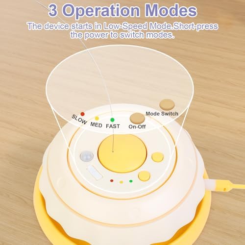 Interactive Cat Toys for Indoor Cats, Kitten Toys for Indoor Kittens,Yellow - Image 4