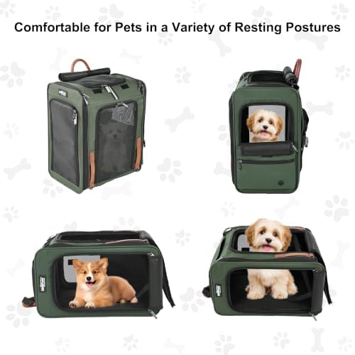 EliteField Deluxe Backpack Pet Carrier for Cats and Dogs (3-Year Warranty) - Image 2