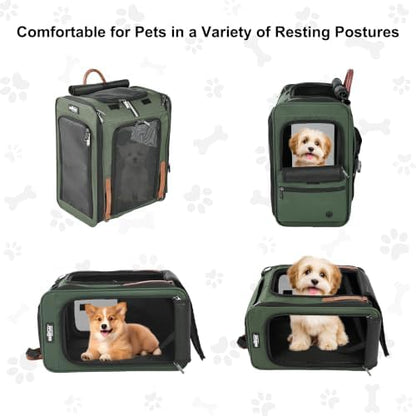 EliteField Deluxe Backpack Pet Carrier for Cats and Dogs (3-Year Warranty) - Image 2