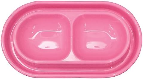 Cat Kitten Dish Dog Puppy Feeder Pet Bowl 3 Colors New Pink by Adecadeoftrustedservice