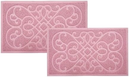 PetLike 2pk 30x18 inch Cat Litter Box Mat, Thick Kitty Litter Trapping Mat, Durable,Waterproof &Washable with Non-Slip Backing, Soft on Kitty Paws and Easy to Clean, BPA Free - Image 6