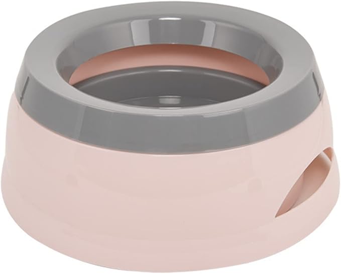 Dog Water Bowl,No-Spill Pet Water Bowl,Non Slip Bottom,750mL/25oz Slow Water Feeders,for Dogs,Cats