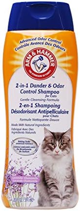 Arm & Hammer 2-in-1 Deodorizing Cat Shampoo, Lavender, 20 Fl Oz, 6-Pack - Image 6