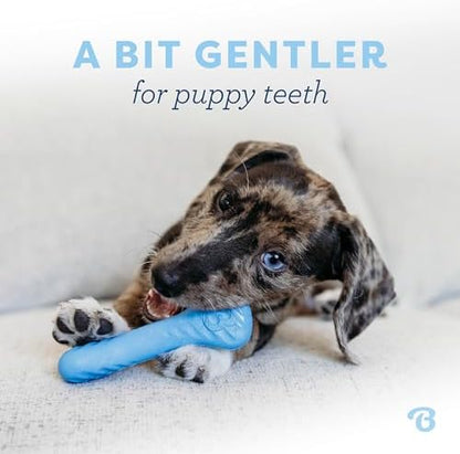 Benebone Puppy 2-Pack Rubber Bone/Wishbone Bacon Tiny - Image 2
