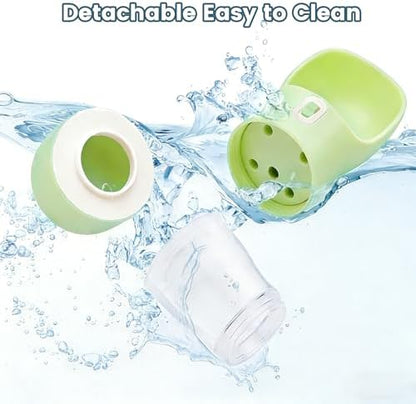 Portable Dog Water Bottle - 2in1 Dog Water Dispenser Bowl & Food Container - Image 4