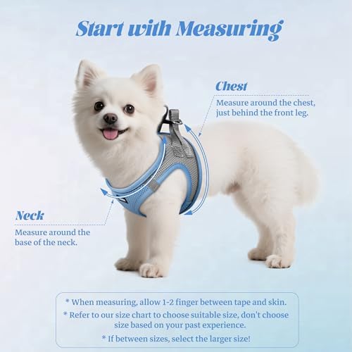 No Pull Dog Puppy Harness and Leash Set Reflective Mesh Vest X-Small - Image 2