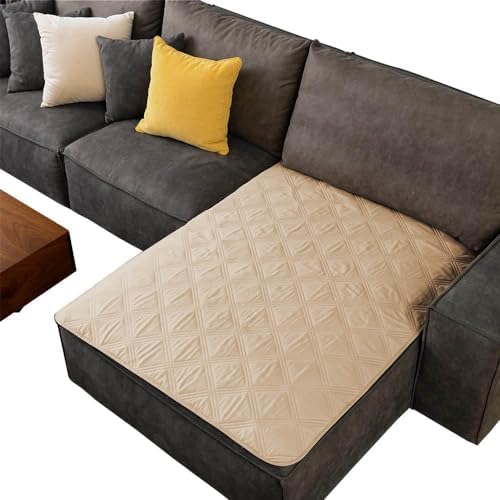 Ameritex Waterproof Dog Bed Cover Pet Blanket with Anti-Slip Back for Furniture Bed Couch Sofa (40x50 Inch (Pack of 1), Beige) by Ameritex