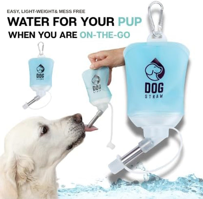 – The Ultimate Portable Water Solution for Dogs, 5oz Blue