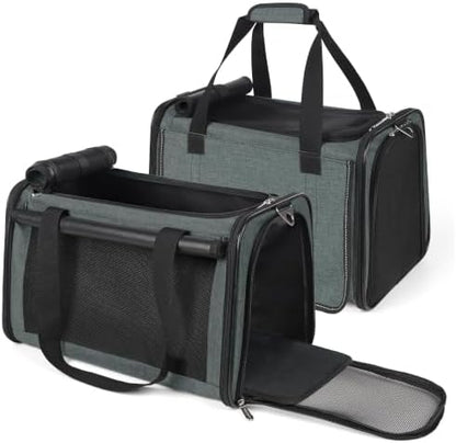 YUDODO 2 Packs 25 lbs Soft Sided Pet Carrier for Large Cat & Small Dog by YUDODO