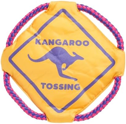 BarkBox Kangaroo Tossing Flying Disc Dog Toy - for Dogs by BARK
