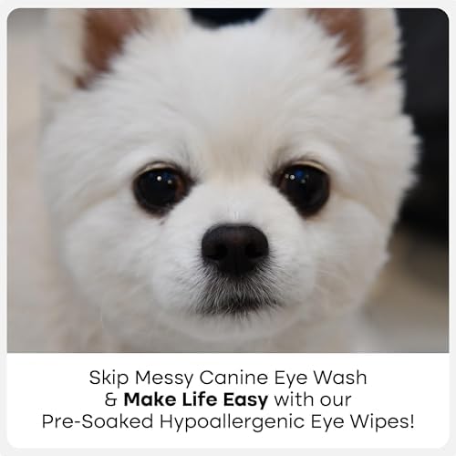 Uproot Clean Cat & Dog Eye Wipes: Hypoallergenic Eye Wipes for Dogs, 100ct. - Image 3
