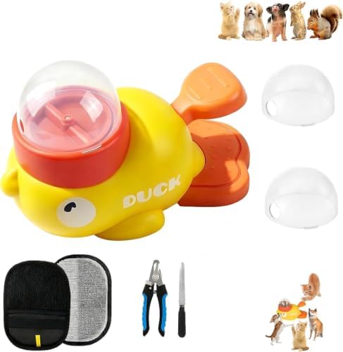 BPA Free Duck and Dog Feeding Toy and Beauty Set by Unknown