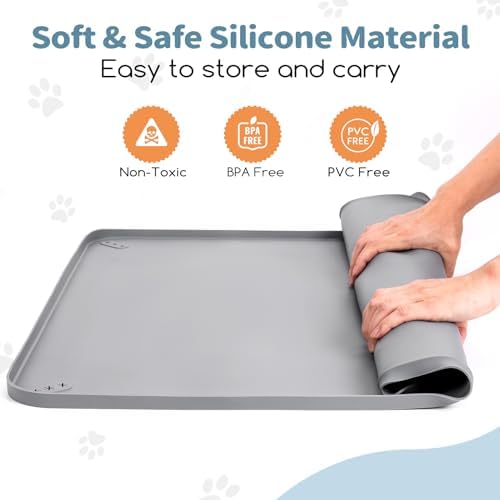 Silicone Pee Pad Holder for Dogs and Puppies, Fits 23" x 36" Pads - Image 5