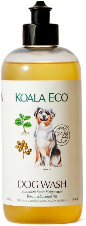 Koala Eco Dog Cleaner & Pet Shampoo, Sweet Marjoram & Rosalina Oil, 16oz - Image 2