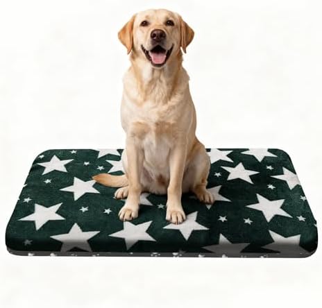 Dog Crate Pad Washable Cat Dog Pet Bed for Crate kennel Large Mat 36inGreen by Unknown