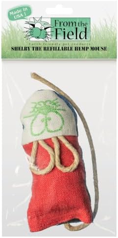 From The Field | Shelby Refillable Hemp Mouse Catnip Toy for Cats |USA-Made - Image 2