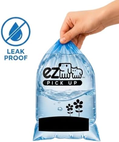 900 Count Dog Waste Bags Poop Bag on Roll, Blue by EZ Pick Up - Image 5