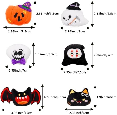 Halloween Cat Catnip Toys for Indoor Cats 6 Pack - Image 2