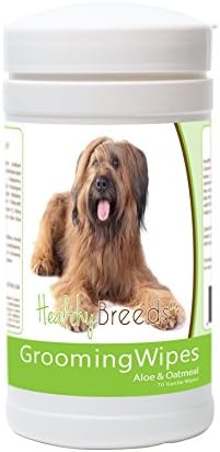 Healthy Breeds Briard Grooming Wipes 70 Count by HealthyBreeds