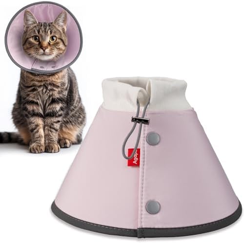 Agape Soft Dog Cone for Small Dogs & Cats, Recovery Collar to Stop Licking by Agape