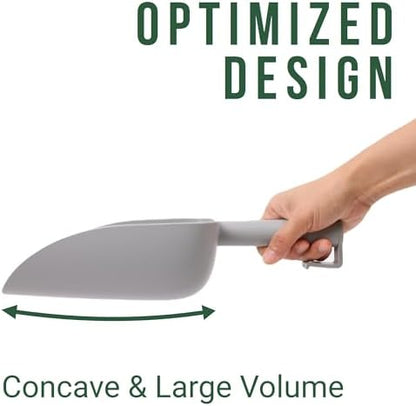 Extra Big Multipurpose Scoop– Solid Deep Scooper for Any Household – Disposing/Replacing Litter – Big Size Animal Pet Food Shovel – 44oz - Image 3