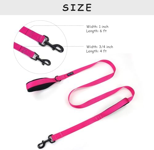 Wagtime Club Heavy Duty Double Handle Dog Leash for Large Medium Small Dogs - Image 4