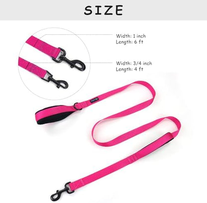 Wagtime Club Heavy Duty Double Handle Dog Leash for Large Medium Small Dogs - Image 4